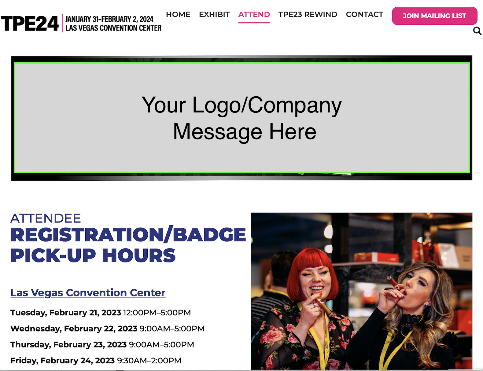 TPE Total Product Expo 2025